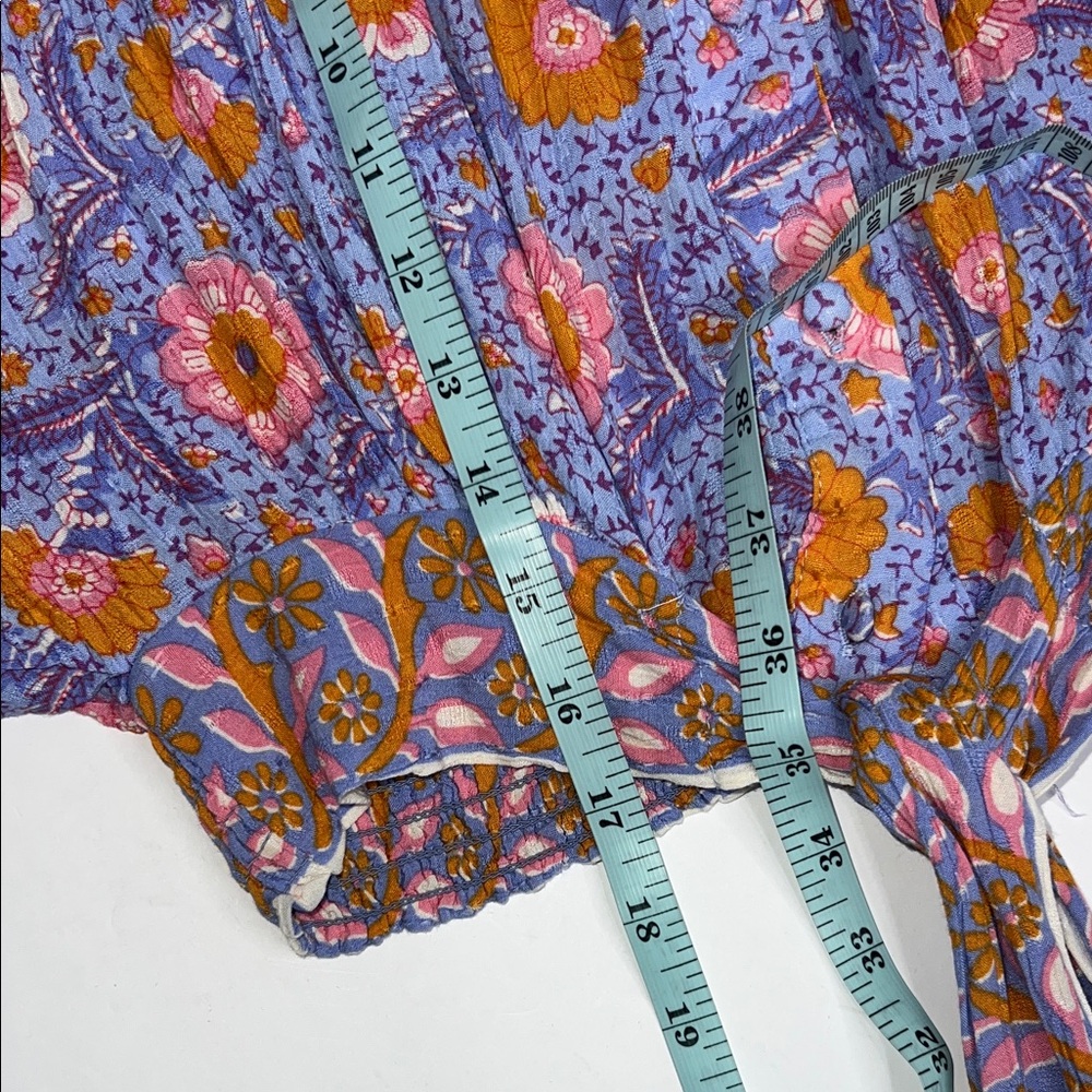 RACHEL Rachel Roy Women’s Floral Crop Blouse size M - Picture 10 of 10
